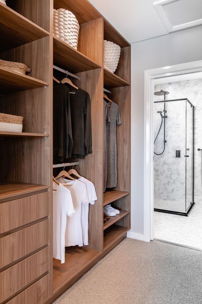 Walk-through Bedroom Cupboard